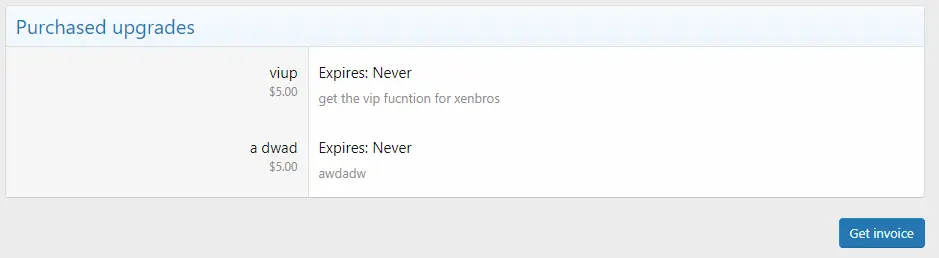 User upgrade invoice by xenbros-3.webp