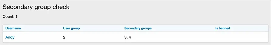 AndyB Secondary group check