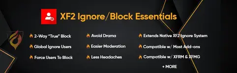 [AddonFlare] XF2 Ignore/Block Essentials