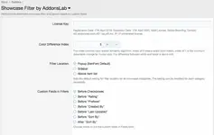 Showcase Filter by AddonsLab