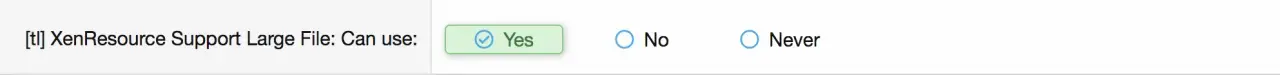 [tl] XenResource Support Large Files